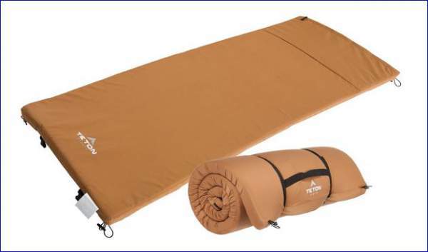 Click to check on Amazon. Teton Sports camping pad.