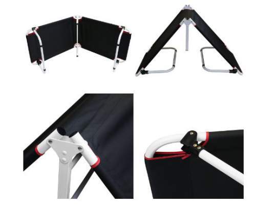 The setup cannot be easier, just unfold the bed and legs.