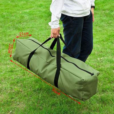 This is a portable and collapsible set, all fits in this nice carry bag.