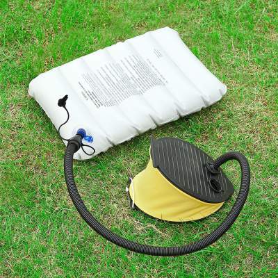 The foot pump is useful for the included air pad and the air pillow.