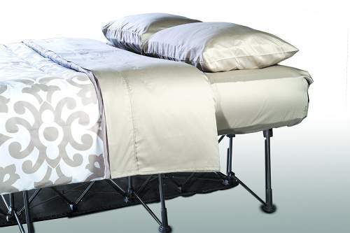 This is a comfortable bed for home and outdoor use.