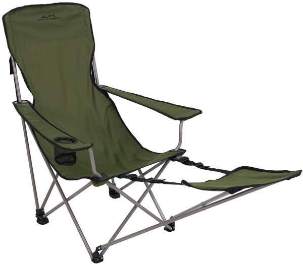 lawn chair with footrest