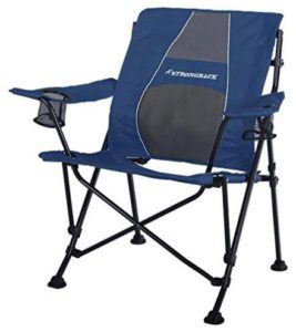 STRONGBACK Guru Folding Camp Chair with Lumbar Support