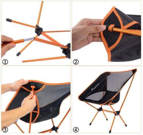 Sportneer Portable Lightweight Folding Camping Chair - Incredible 