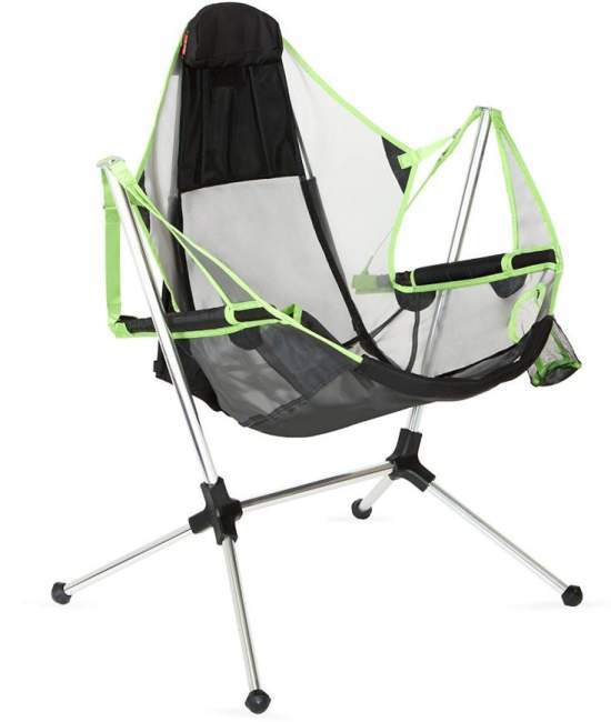 swinging camping chair