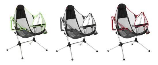 The Luxury Chair in three colors.