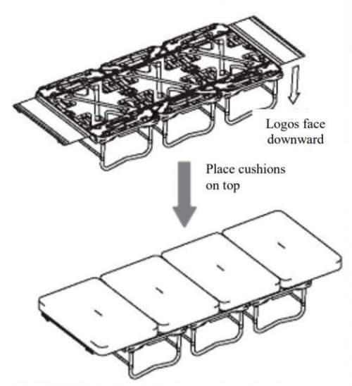 The cot setting.