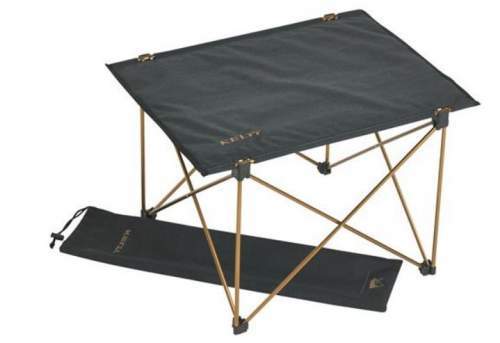 Ultralight backpacking outlet table