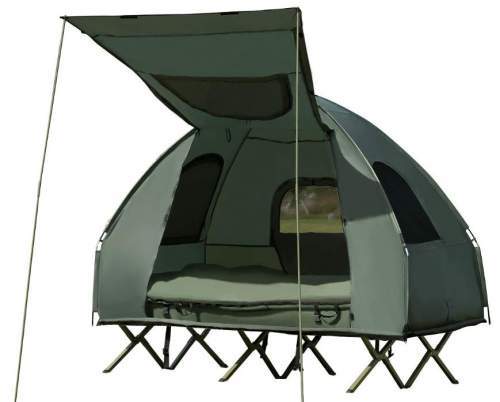 Tangkula 2-Person Outdoor Camping Tent Cot.