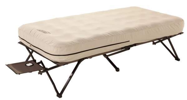 twin camping bed