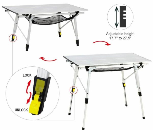 Portal Outdoor Folding Portable Picnic Camping Table | Best Tent 
