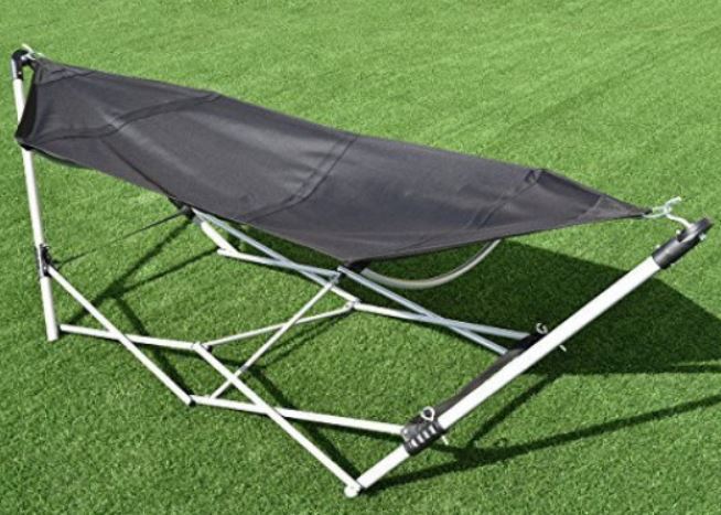 Giantex Portable Hammock with Stand-Folds.