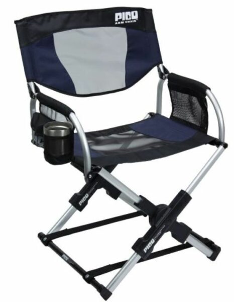 GCI Outdoor Pico Compact Folding Camp Chair with Carry Bag