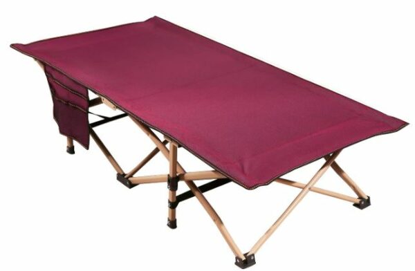 REDCAMP Extra Long Kids Cot for Camping.