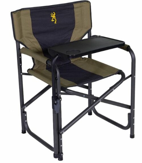 folding chair with front table