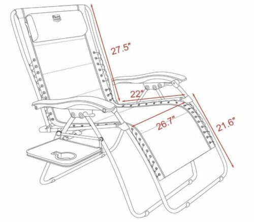 Timber Ridge Zero Gravity Chair Oversized Recliner Review | Best Tent