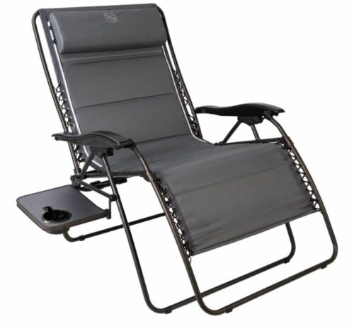 Woods Director's Portable Folding Camping Chair w/ Side Table, Cup Holder &  Organizer Pocket