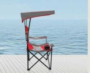 ALPHA CAMP Heavy Duty Canopy Lounge Chair (with Sunshade)