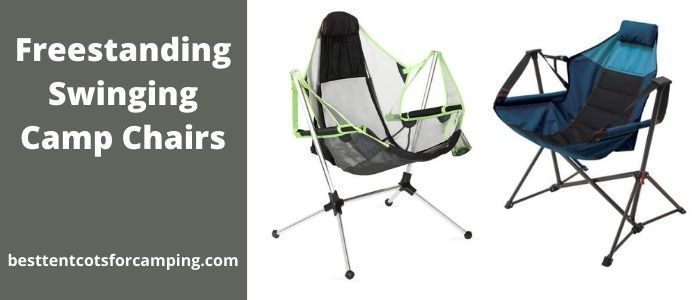 fold up swinging camp chair