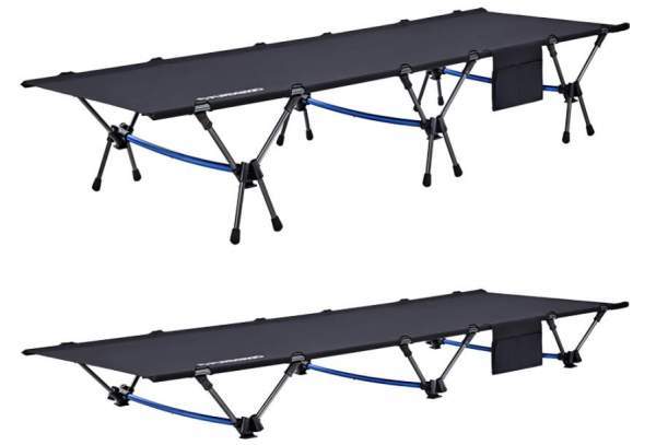 FUNDANGO Heavy Duty Lightweight Folding Camping Cot Bed.