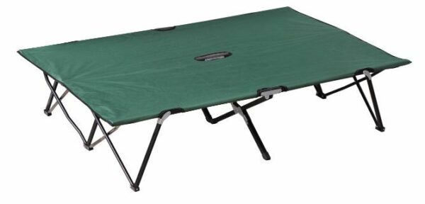 Outsunny Portable Wide Folding Camping Cot.