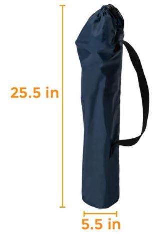 A carry bag is included.