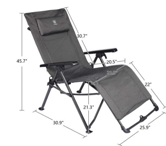 EVER ADVANCED Zero Gravity Lounge Chair Review (Compact & Unique)