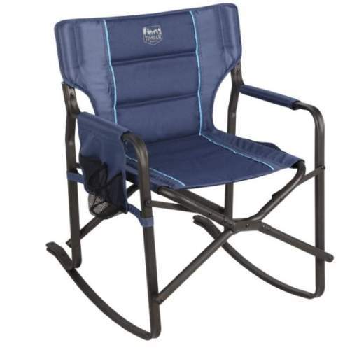 Timber Ridge Acacia Portable Easy Foldable Rocking Director’s Camping Chair