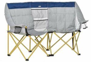 Outsunny Double Seat Camping Chair