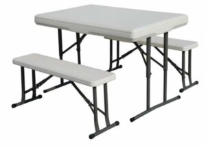 Stansport Heavy Duty Picnic Table and Bench Set