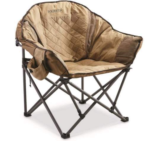 Bolderton Heritage Oversized Club Camp Chair.