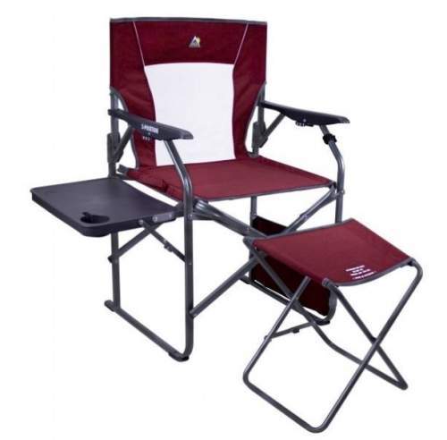 GCI Outdoor 3-Position Director's Chair with Ottoman.