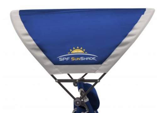 Adjustable sun shade.