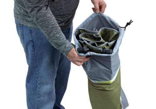 The large mouth carry bag.