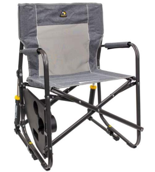 GCI Outdoor Freestyle Rocker Chair With Side Table Folded 