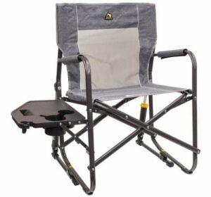 GCI Outdoor Freestyle Rocker Chair with Side Table.
