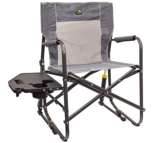 GCI Outdoor Freestyle Rocker Chair with Side Table.
