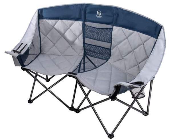 Coastrail Outdoor Double Camping Premium Comfort Portable Love Lawn Chairs