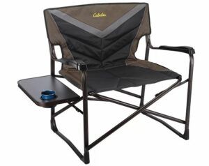 Cabela's Big Outdoorsman Director's Chair with Side Table.