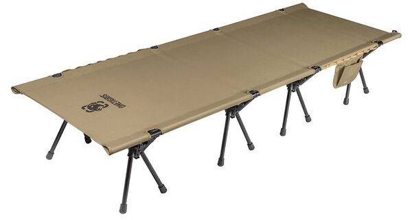 OneTigris Lightweight Camping Cot with Leg Extenders