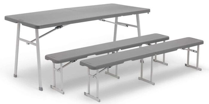 Core 6 Foot Picnic Table 3-in-1 Combo