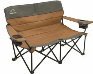Mountain Summit Gear Quilted Low Loveseat.