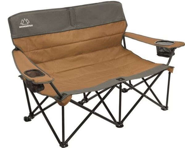 Mountain Summit Gear Quilted Low Loveseat