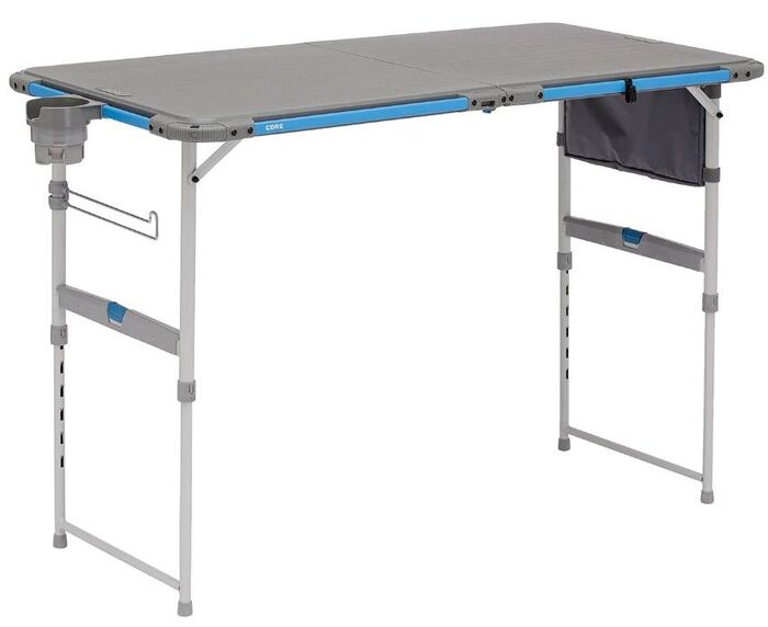 https://besttentcotsforcamping.com/wp-content/uploads/2023/08/Core-4-Foot-Outdoor-Table-with-FlexRail.jpg