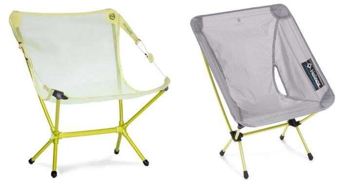 NEMO Moonlite Elite Reclining Backpacking Chair vs Helinox Chair Zero