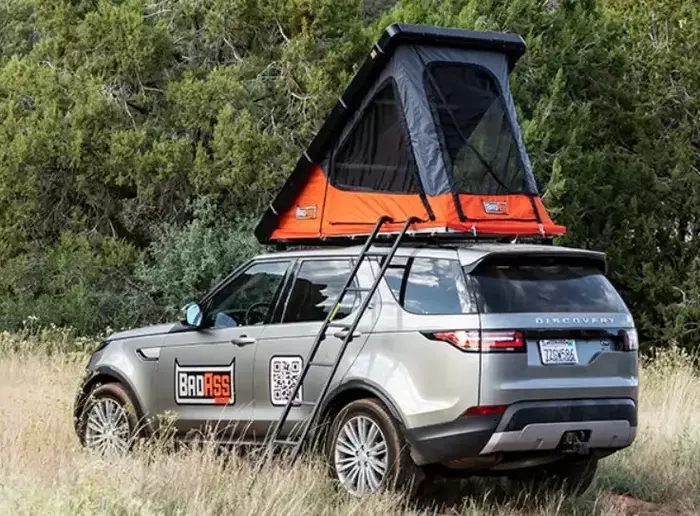 BadAss Rugged roof top tent.