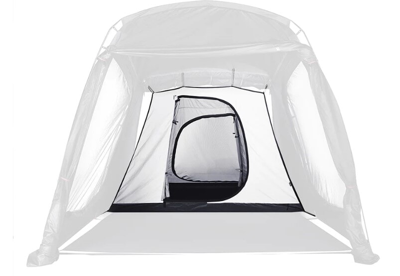 The iKamper Annex Plus Inner Tent attached inside of the Annex.